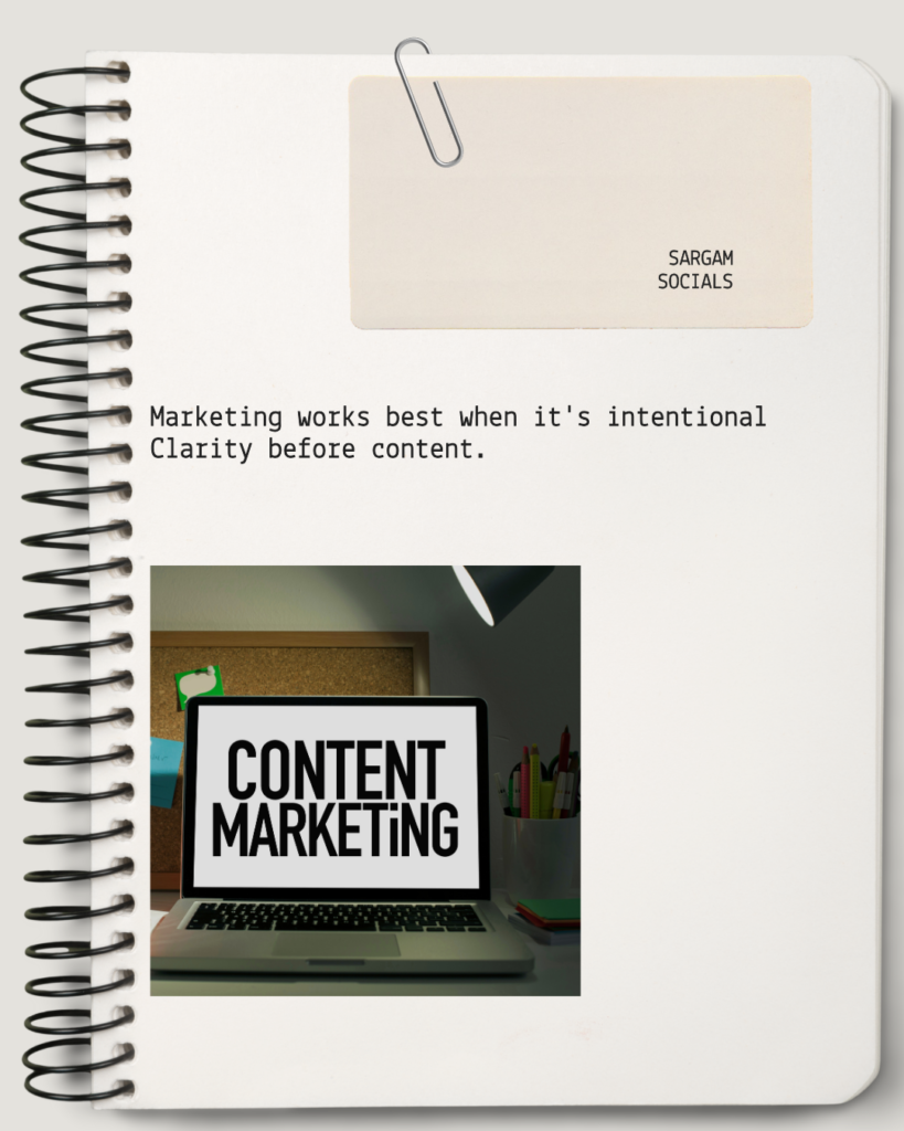 social media growth MARKETING WORKS BEST WHEN IT’S INTENTIONAL.